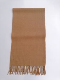 Alpaca sjaal licht bruin