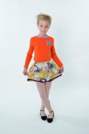 Peacock violet rokje