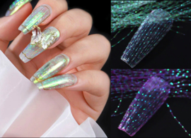 fiber glitter threads