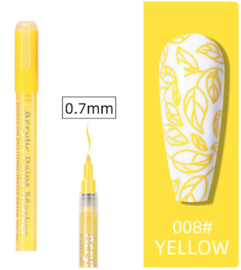 nailart pen geel