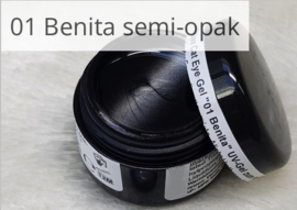 de luxe cateye Benita semi opac