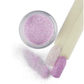 snow flash glitter purple