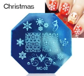 image plate kerst MC02