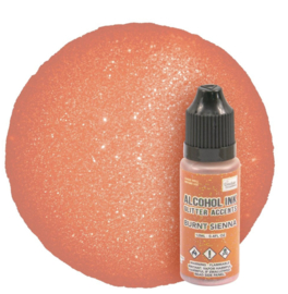 Couture Creations Alcohol Ink Glitter Accents Burnt Sienna 12ml