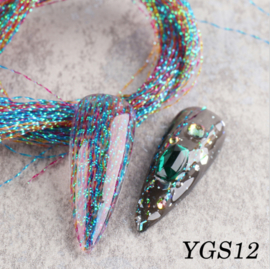 fiber glitter threads nr. 12