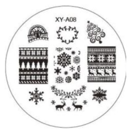 kerst plate XY-A08
