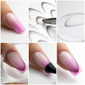 nagelsticker smile line 1931