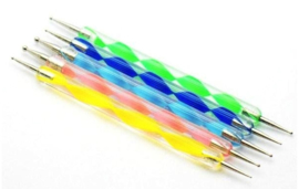 dotting pen set 5 stuks