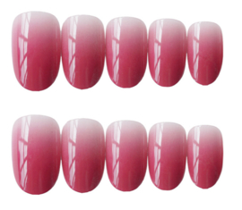 nepnagel tips ombre red