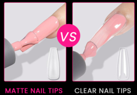 flex acryl nagel tips short round 90 st.