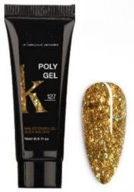 polygel kit 15ml - 6 kleuren