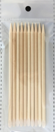 orange woodsticks 10 stuks