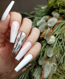 gellak French white no. 1 HEMA vrij