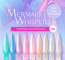 Mermaid whispers kleurvoorstelling