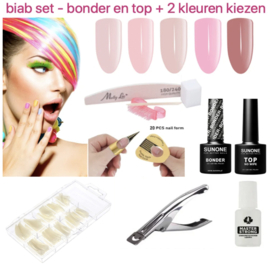 biab starterspakket + nageltips