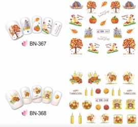 herfst - kerst decal set