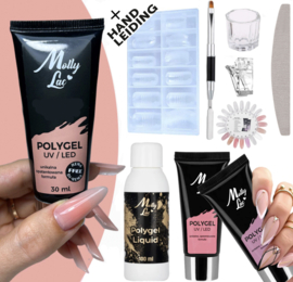 polygel set 30ml - 2 kleuren kiezen