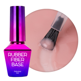 rubber base gel fiber nude 10ml