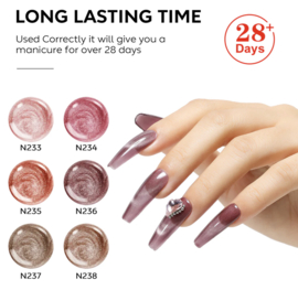 gellak cateye ceramic 8ml HEMA vrij - kies je kleur