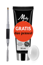 polygel clear 50ml + gratis penseel