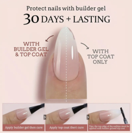 soft gel tips ombre coffin 150 stuks