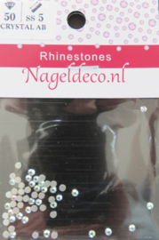 high quality strass steentjes crystal of crystal ab ss5(1,9mm)