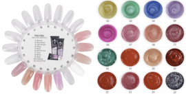 polygel kleuren