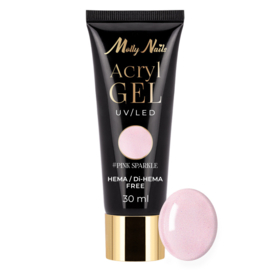 polygel Pink Sparkle Hema vrij 30ml
