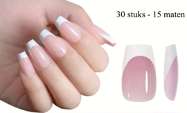 soft gel tips coffin french