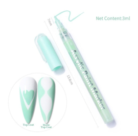 nailart pen mint