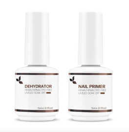Dehydrator en nagel Primer set HEMA vrij 15ml