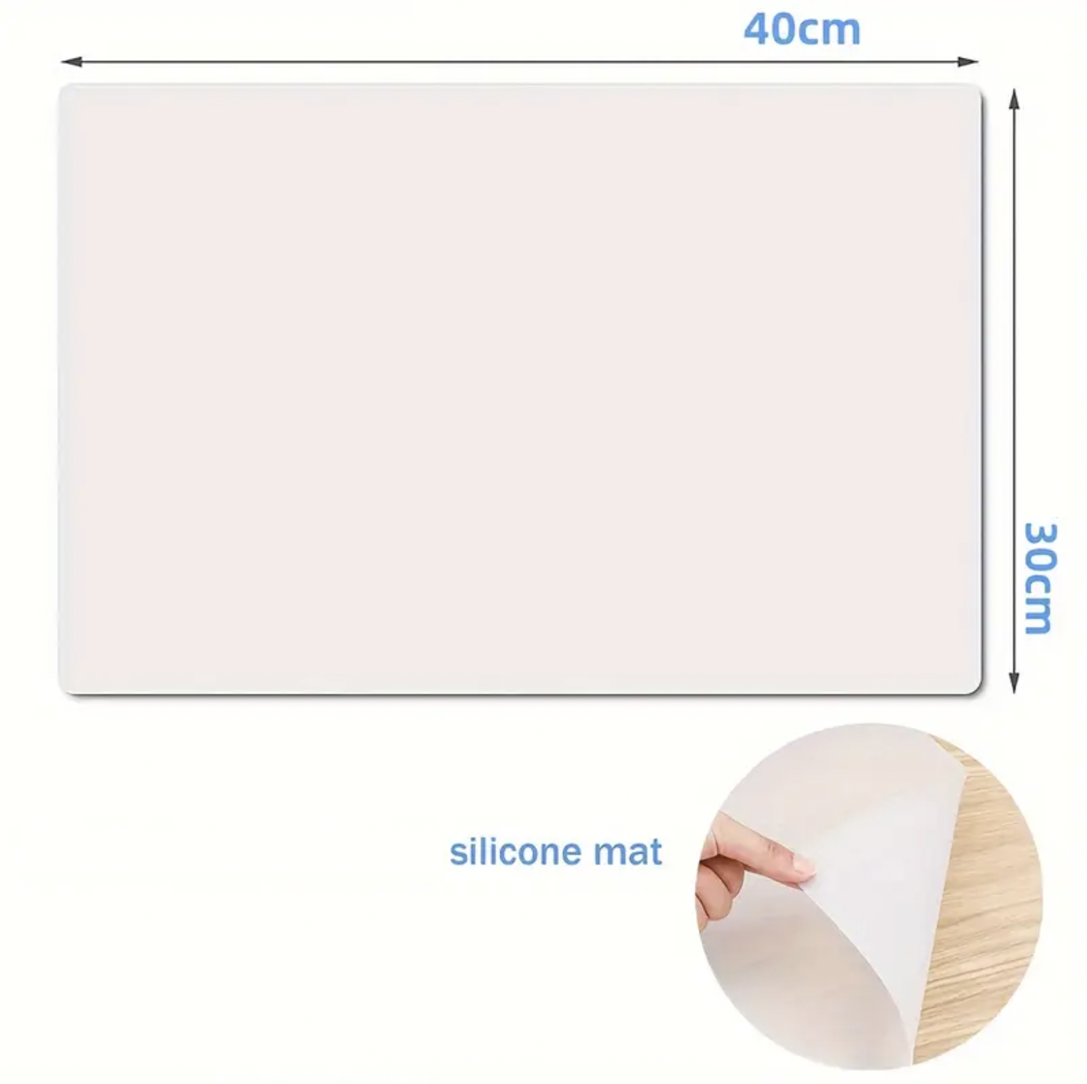 siliconen werkmat 40x30cm