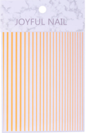 flexible stripes fluor orange
