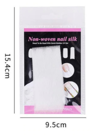 fiberglass / nail wrap 10 stuks