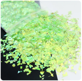 aurora foil 10 gram fluo green