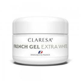 claresa builder gel  french uv/led  extra wit