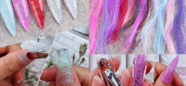 fiber glitter threads nr. 01