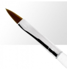 professionele acryl penseel transparant sable nr. 6 of nr. 8