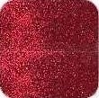 glitterpoeder rood +/- 10 gram