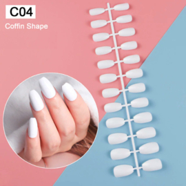 coffin tips C04 white