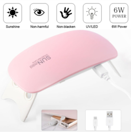 UVLED mini lamp USB (pink)