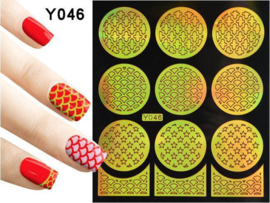 nail art mal goud nr. 046