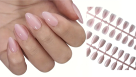 soft gel tips set soft pink 120 stuks