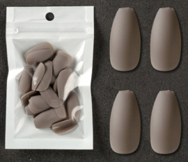 coffin tips mat taupe (08)