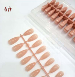 soft gel tips almond 240 stuks (6)(voor kleine nagelplaat)