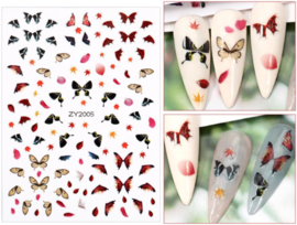 sticker vlinders ZY005