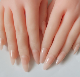 soft gel tips almond 240 stuks (1)(voor kleine nagelplaat)