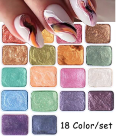 aquarel paint 18 kleuren