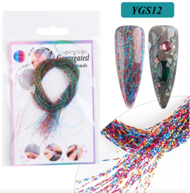 fiber glitter threads nr. 12