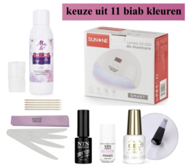 BIAB starterset met uv/led lamp